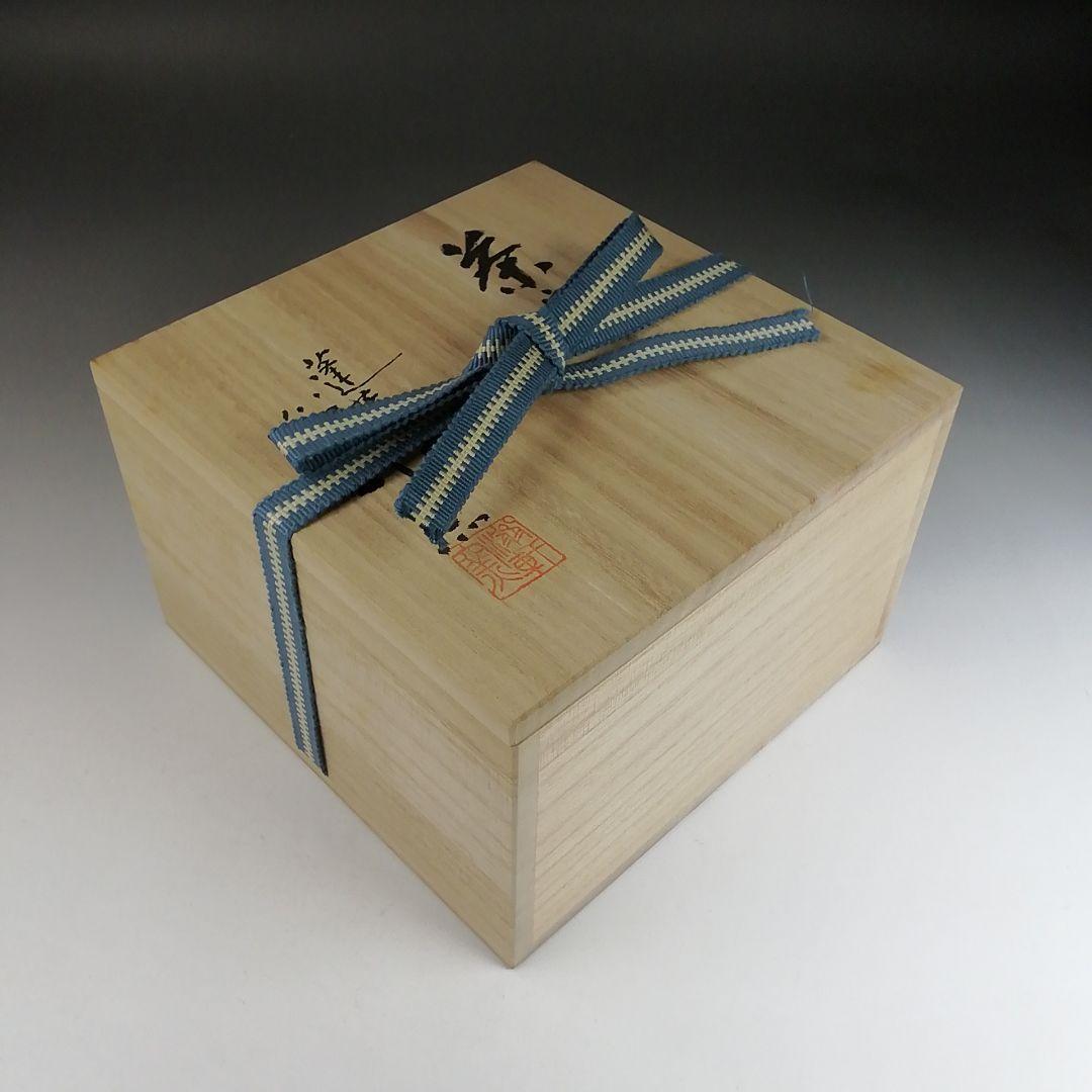 Ｔ８６８　茶碗　『常滑焼』『蓬莱堂　翁軒窯』　共箱　抹茶碗　茶道具