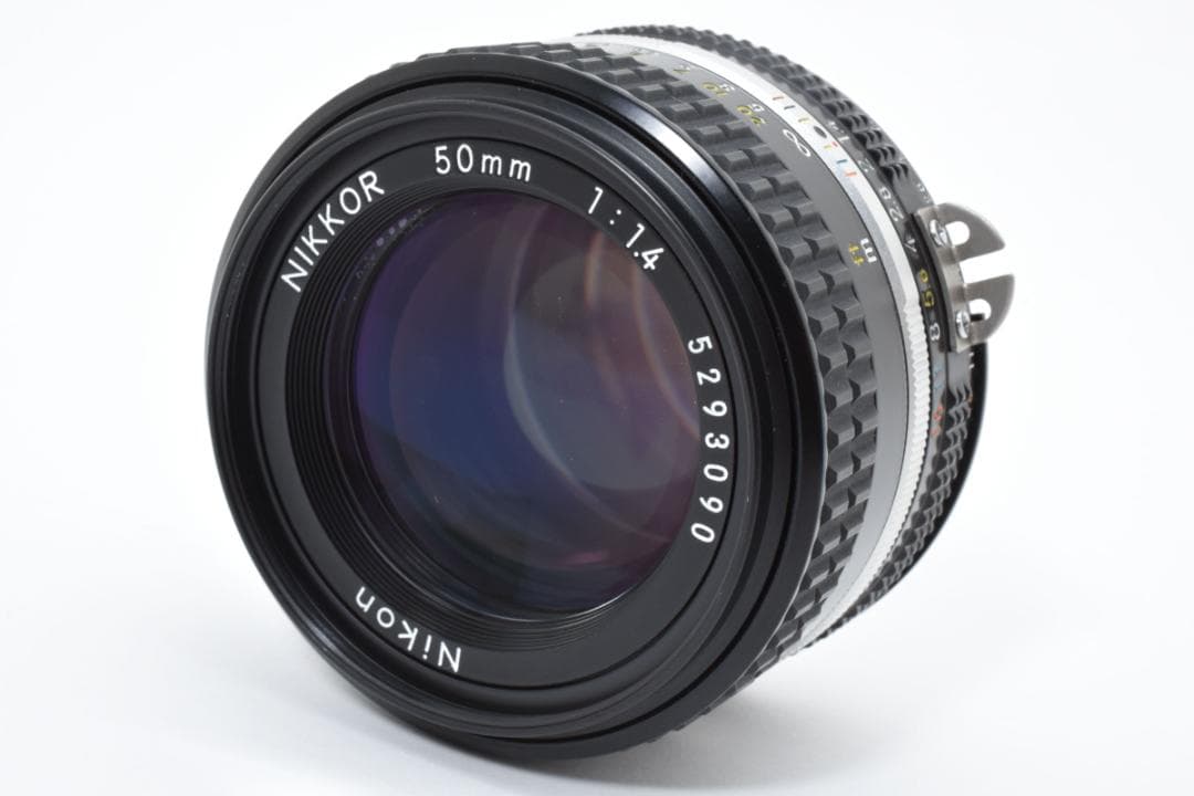新品級 NIKON AI-S NIKKOR 50mm f1.4 MF N767