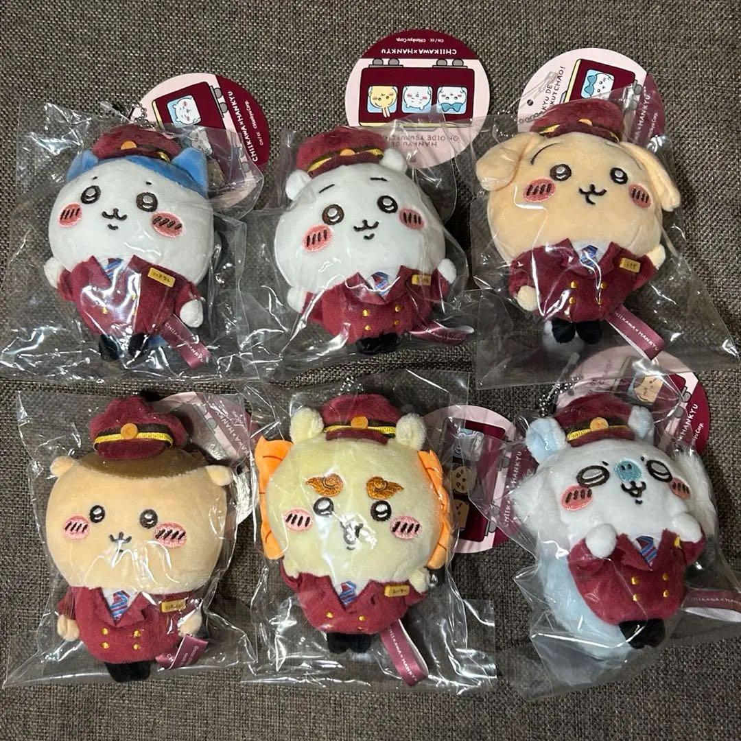 ちいかわ 阪急電車なマスコット 6点セット