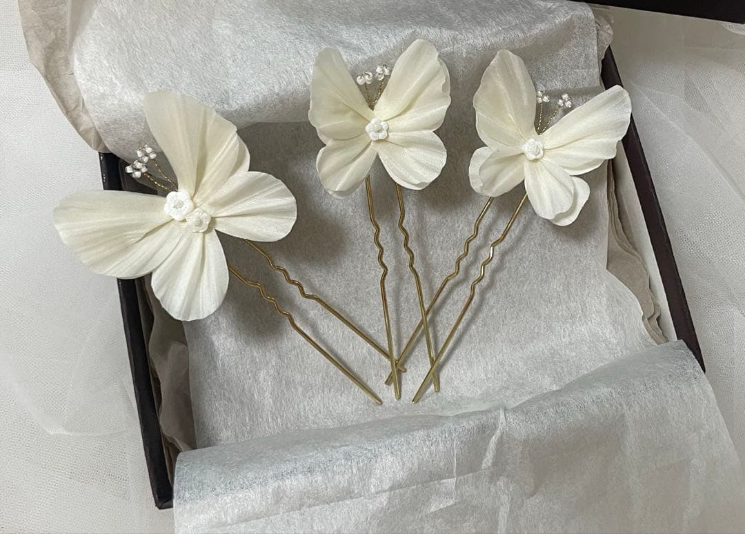 orgablanca カプリピン(バタフライモチーフ)