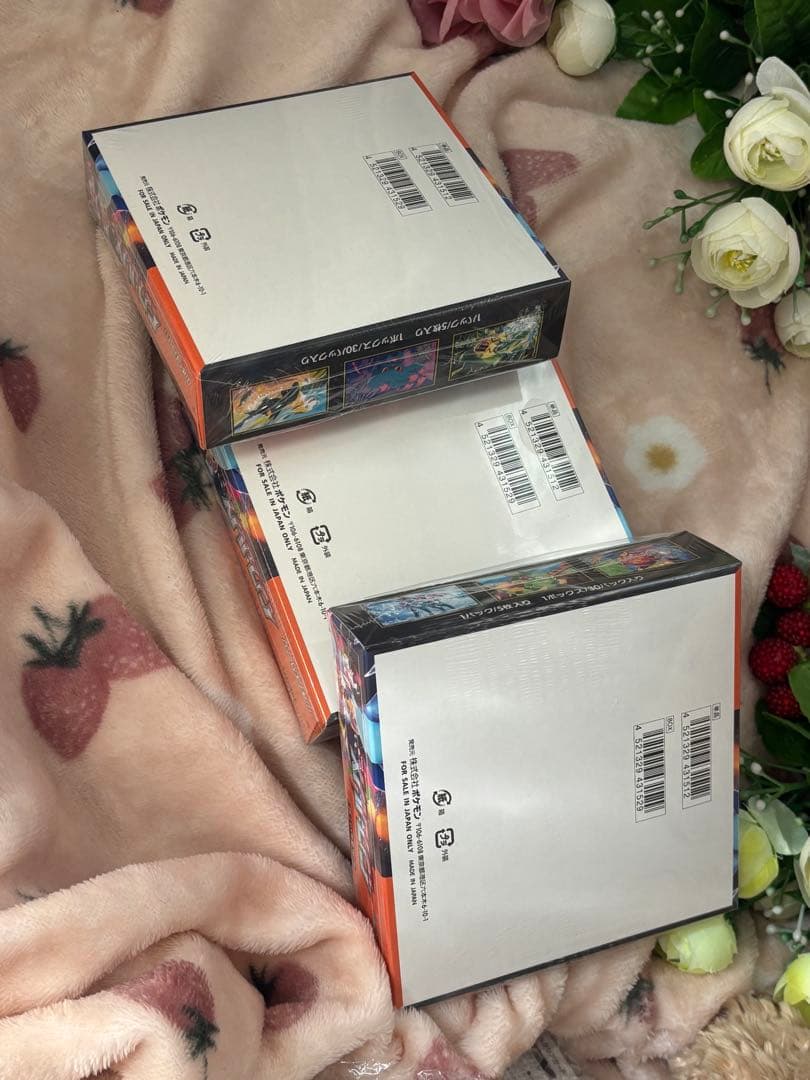 ポケモンカードゲーム☆インフェルノX☆新品未開封シュリンク付き☆3BOX