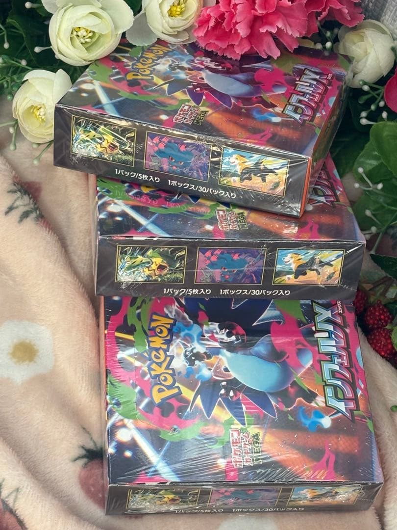 ポケモンカードゲーム☆インフェルノX☆新品未開封シュリンク付き☆3BOX