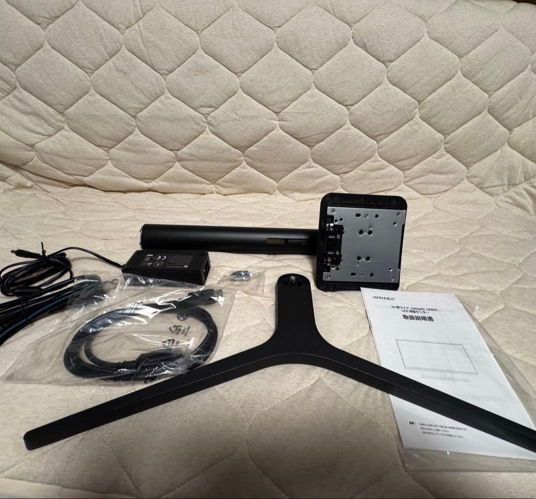 期間限定　美品　JAPANNEXT 34インチ UWQHD ゲーミングモニター