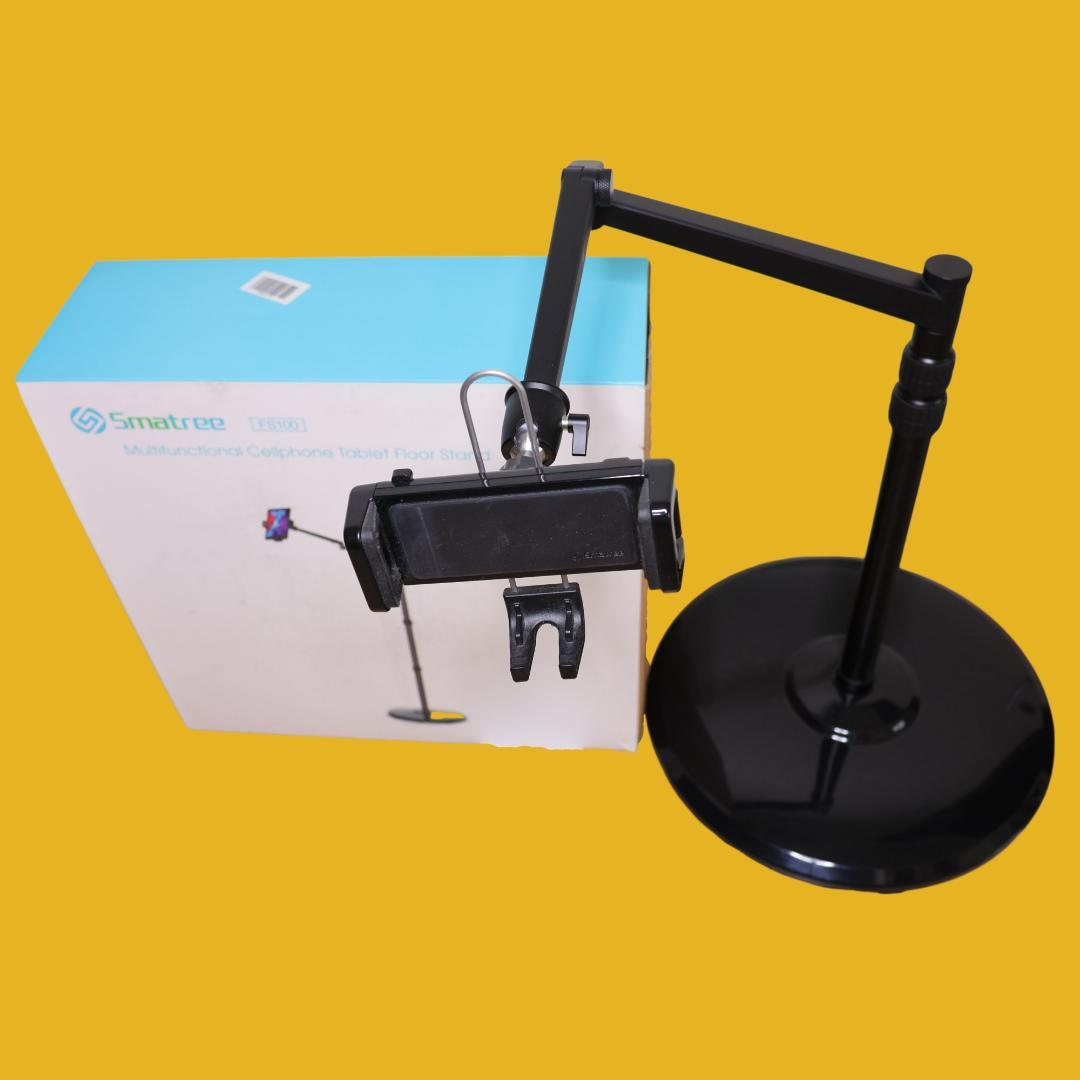 アーム・フロアースタンド】金属製　40～140cm　smatree FS100①