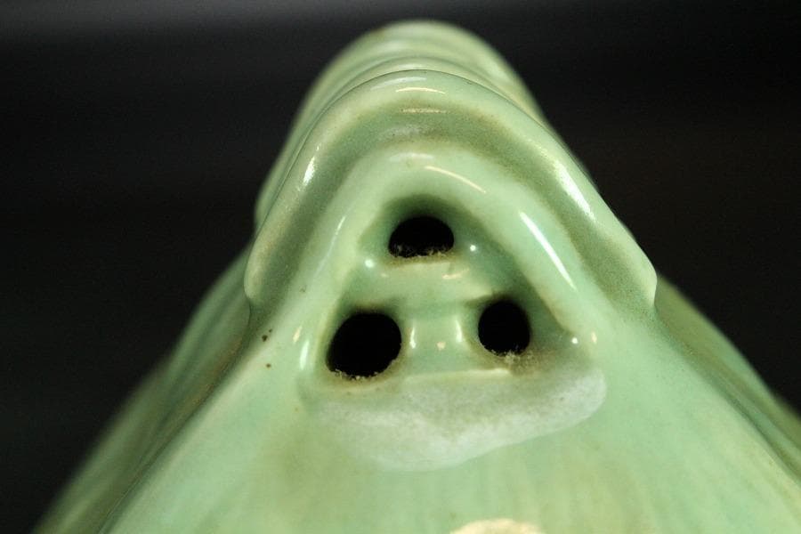 青磁 葛屋 香炉 在印(K-A355)