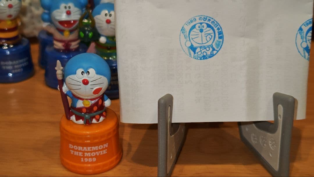 ドラえもん　スタンプ 映画 13体セット　非売品　未使用　＋おまけ　激レア