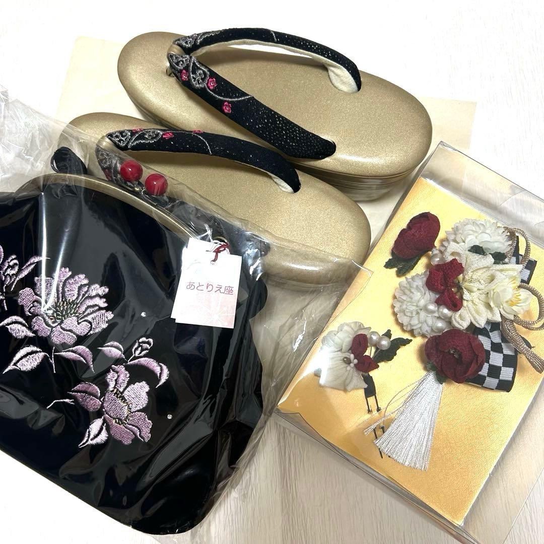 草履バッグ 振袖 袴 卒業式 成人式　⑵