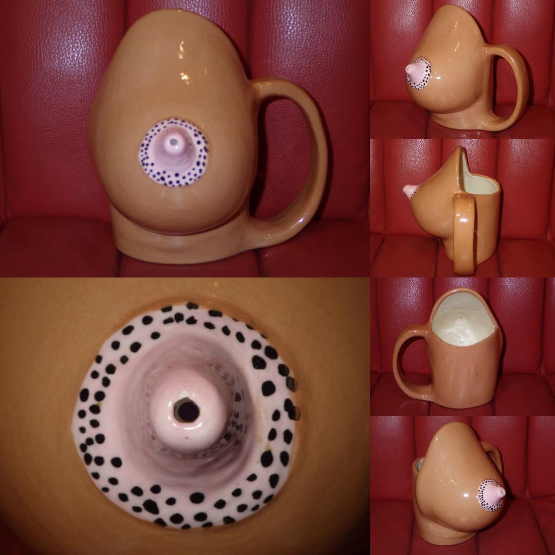 70’S★Boobs★マグカップ★26★アート★胸★USA★ビンテージ★ジョーク