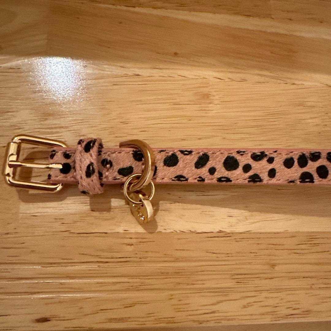 MILK&PEPPER ピンク Guepard Collar 30x1,5cm