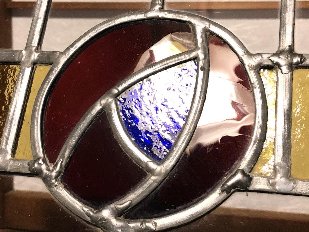 【 ステンドグラス窓 ２０世紀初期 】 英国アンティーク