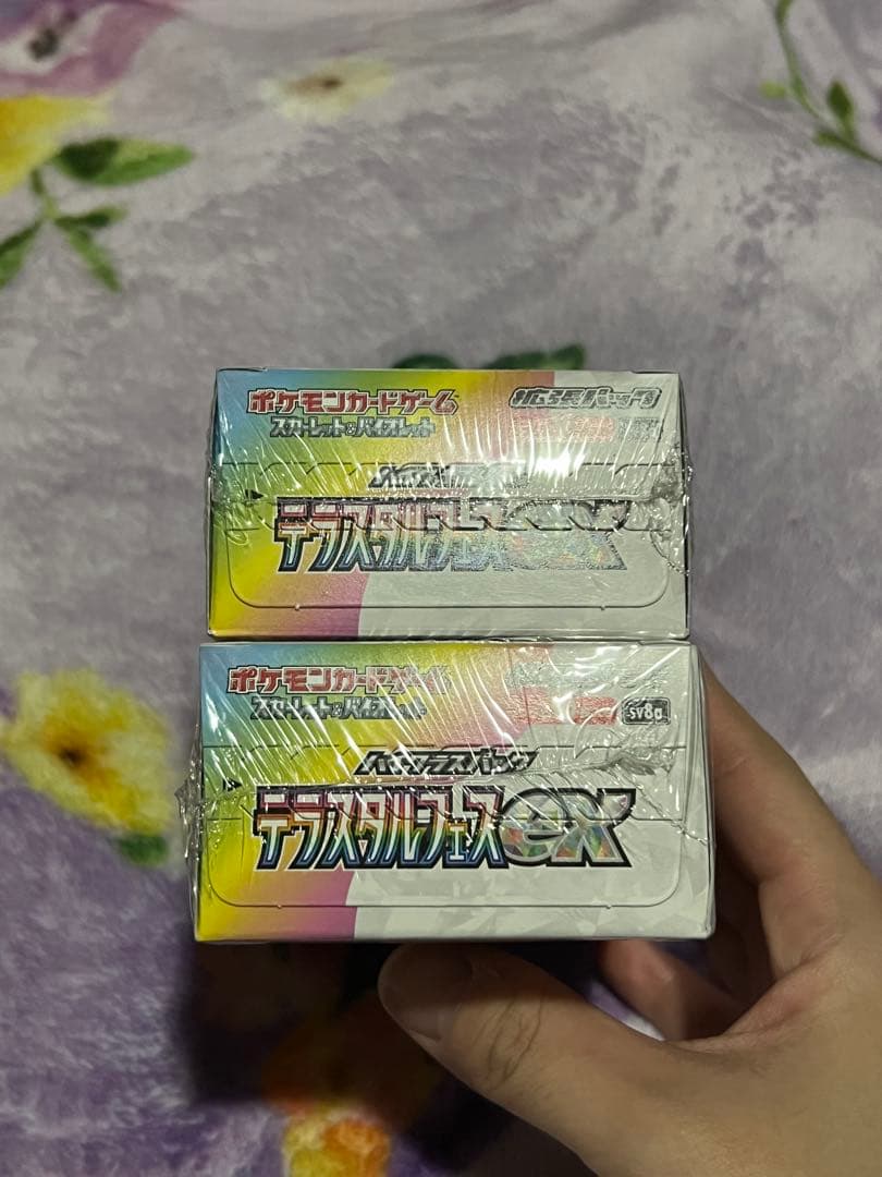 ポケモンカード　テラスタルフェス　新品未開封シュリンク付き　２BOX