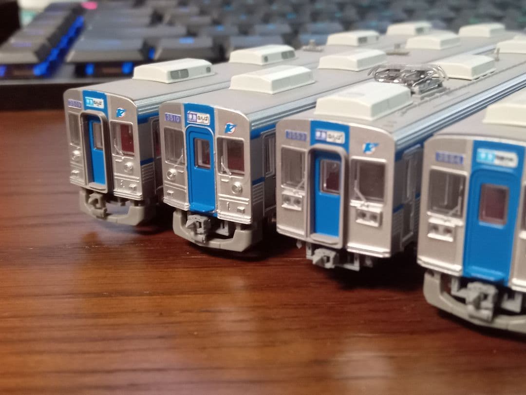 鉄コレ 泉北3000系 8両 N化、TN化、パンタ換装済