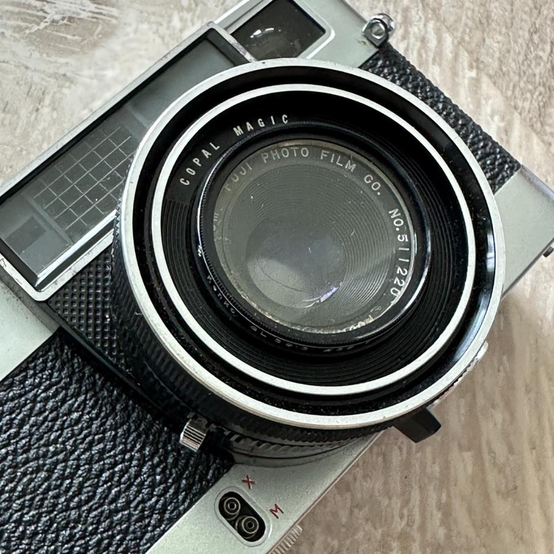 【現状品】Fujica 35 AUTO-M 35mmフィルムカメラ★ケース付き