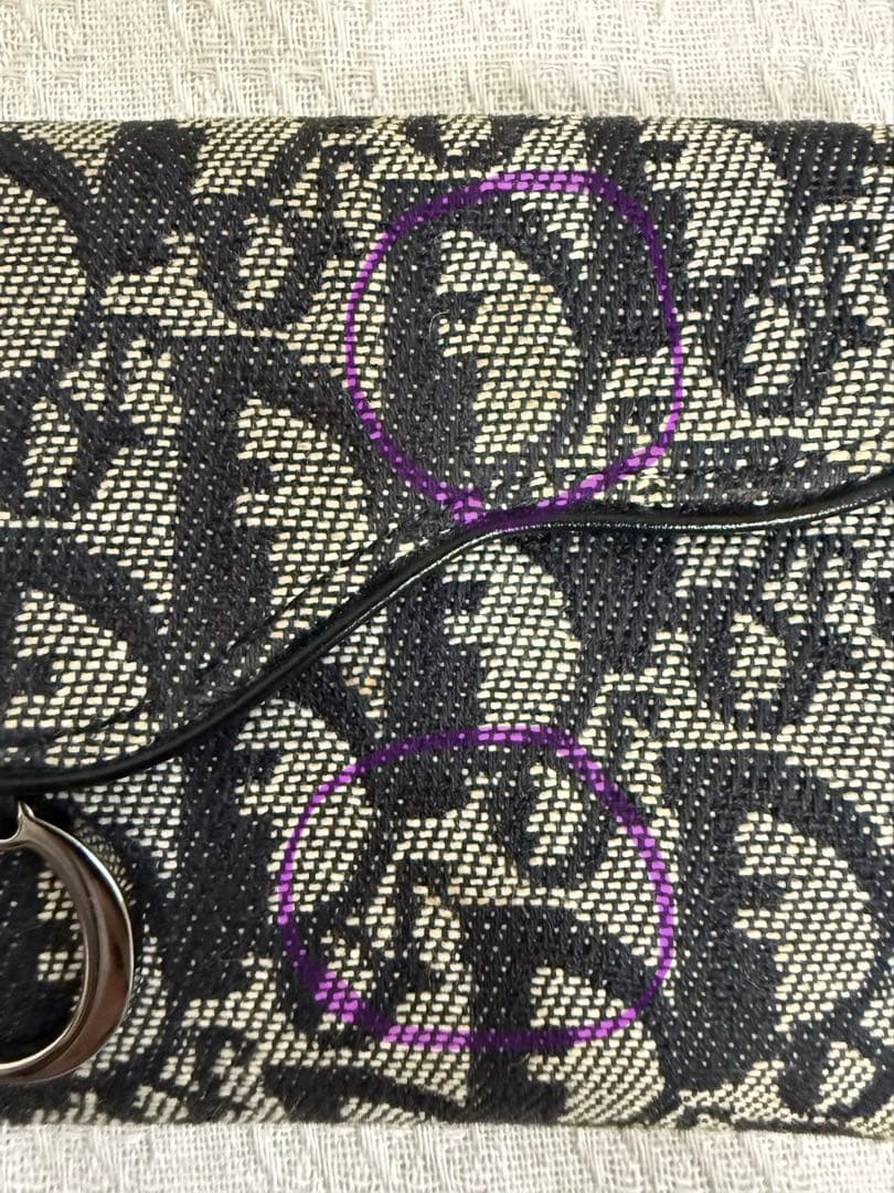 Christian Dior クリスチャンディオール　折りたたみ財布