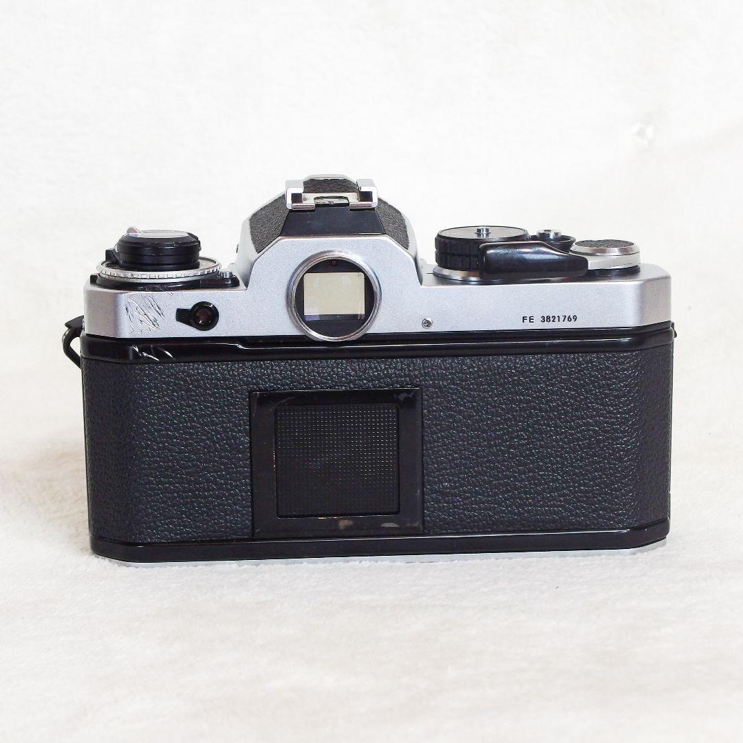 良品 Nikon ニコンFE シルバー 清掃 モルト交換 整備済 光学 極上品