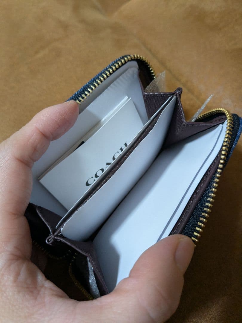 【新品未使用】COACH デニム ケース