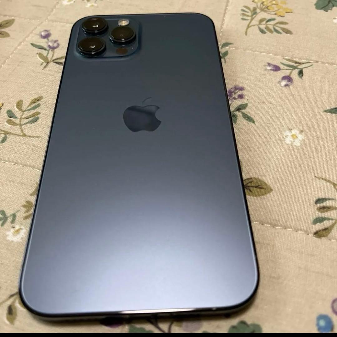 美品　iPhone 12 Pro Max 128GB パシフィックブルー