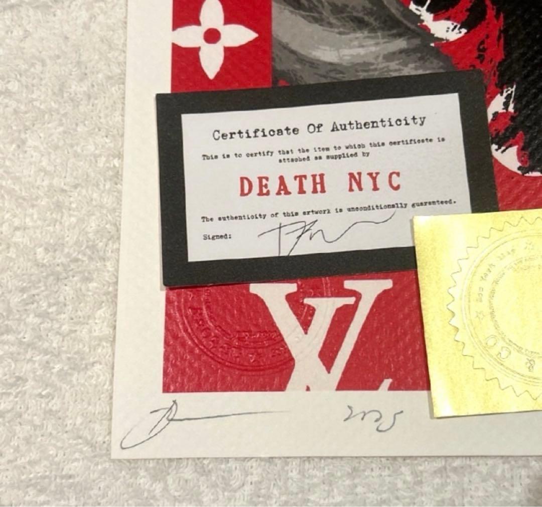 限定100枚 DEATH NYC マリリン・モンロー ルイヴィトン 現代アート