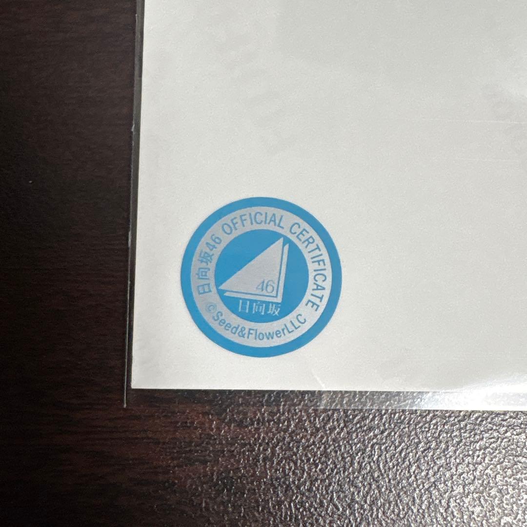 佐藤優羽 日向坂46 ハピマジ サンタ 生写真 直筆サイン ヨリ