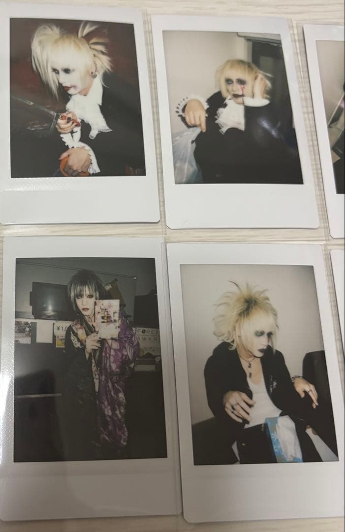 ⑧黒百合と影 烏名鳴 メメント・モリ 哀 チェキ 10枚セット