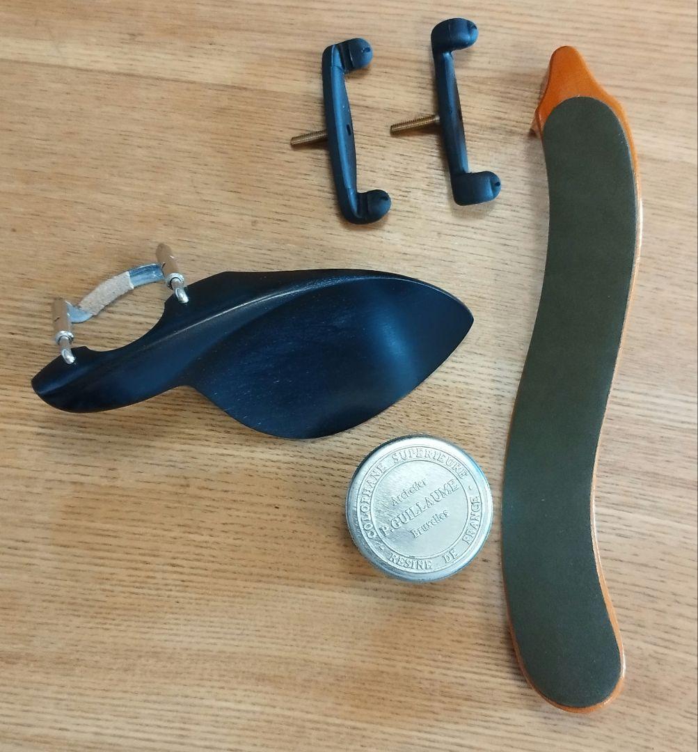 【極美品】美しい虎杢 バイオリン4/4 工房製 ケース付