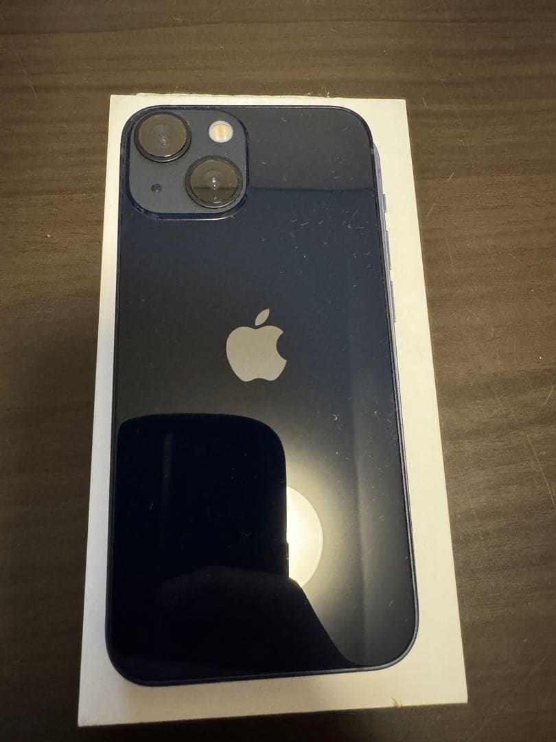 【美品】Apple iPhone 13miniミッドナイトifaceケース付き