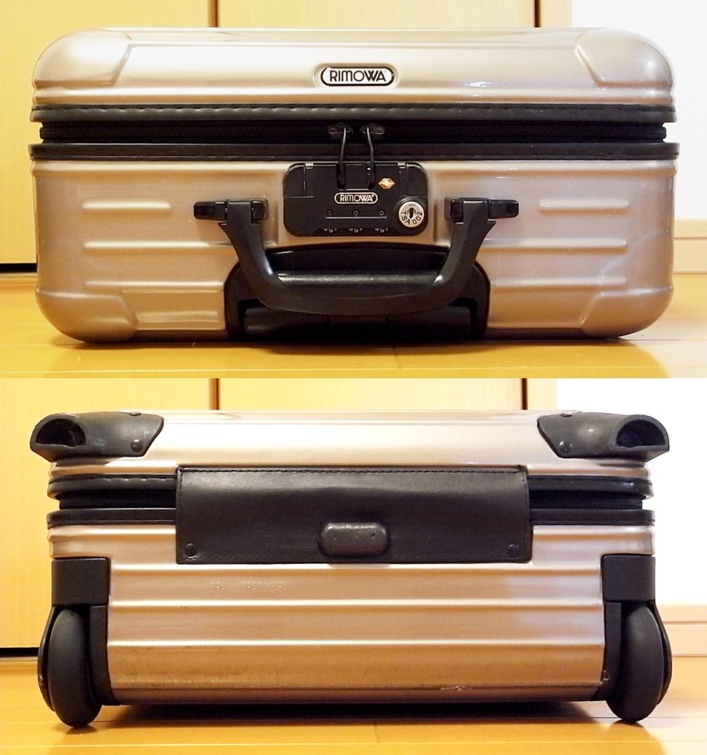 ◇リモワ サルサ ビジネス 機内持込 静音ホイール付◇メンテ・クリーニング済