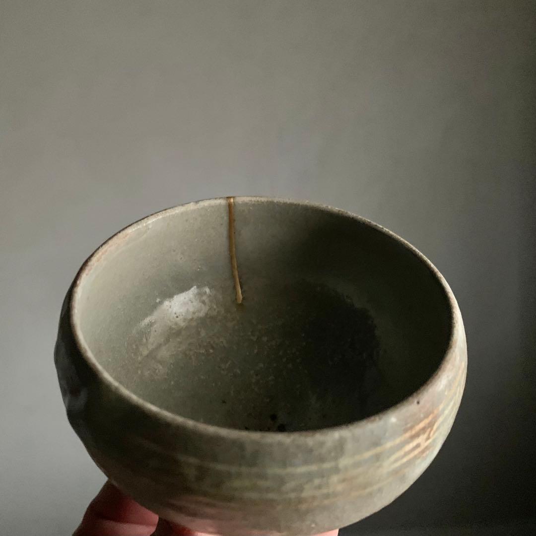 高麗青磁 白黒象嵌 盃 ぐい呑み 酒器 古美術 古道具 アンティーク