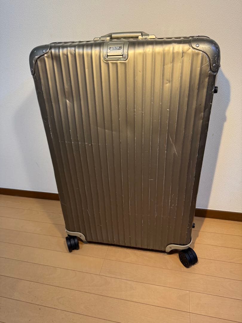【全車輪交換済】　リモワRIMOWA TOPAS TITANIUM 98L