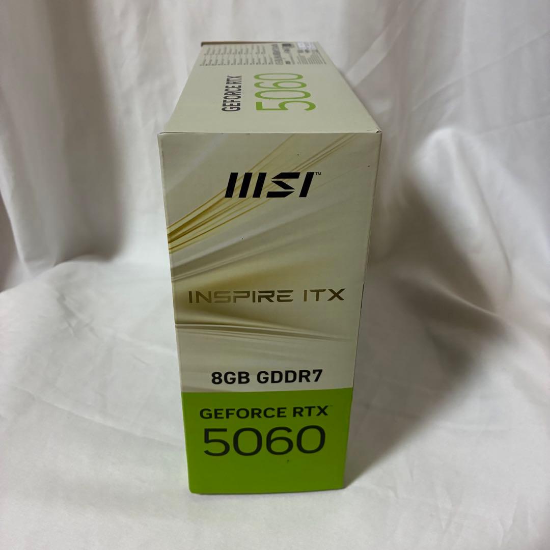 グラフィックボード・グラボ・ビデオカード MSI GeForce RTX 5060 8G INSPIRE ITX OC