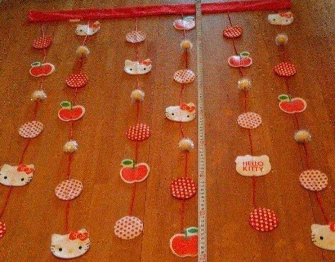 Sanrio ハローキティ キティちゃん マスコット のれん 暖簾 キティグッズ