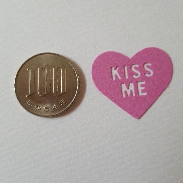 ★マーサスチュワート　クラフトパンチ　KISS ME レア★