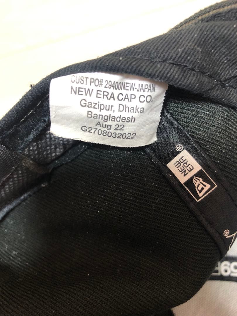 j*a様 supreme new era Sロゴツノ　キャップ