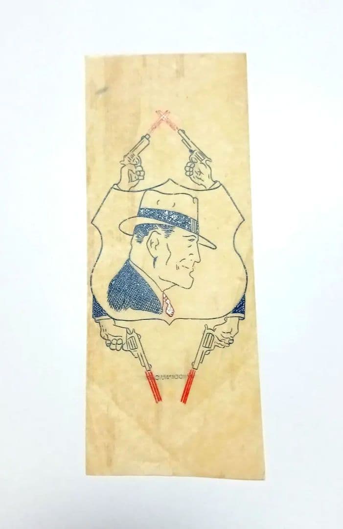 アート・デコ ビンテージアイロンプリント 転写紙 ギャングスター 40s 50s