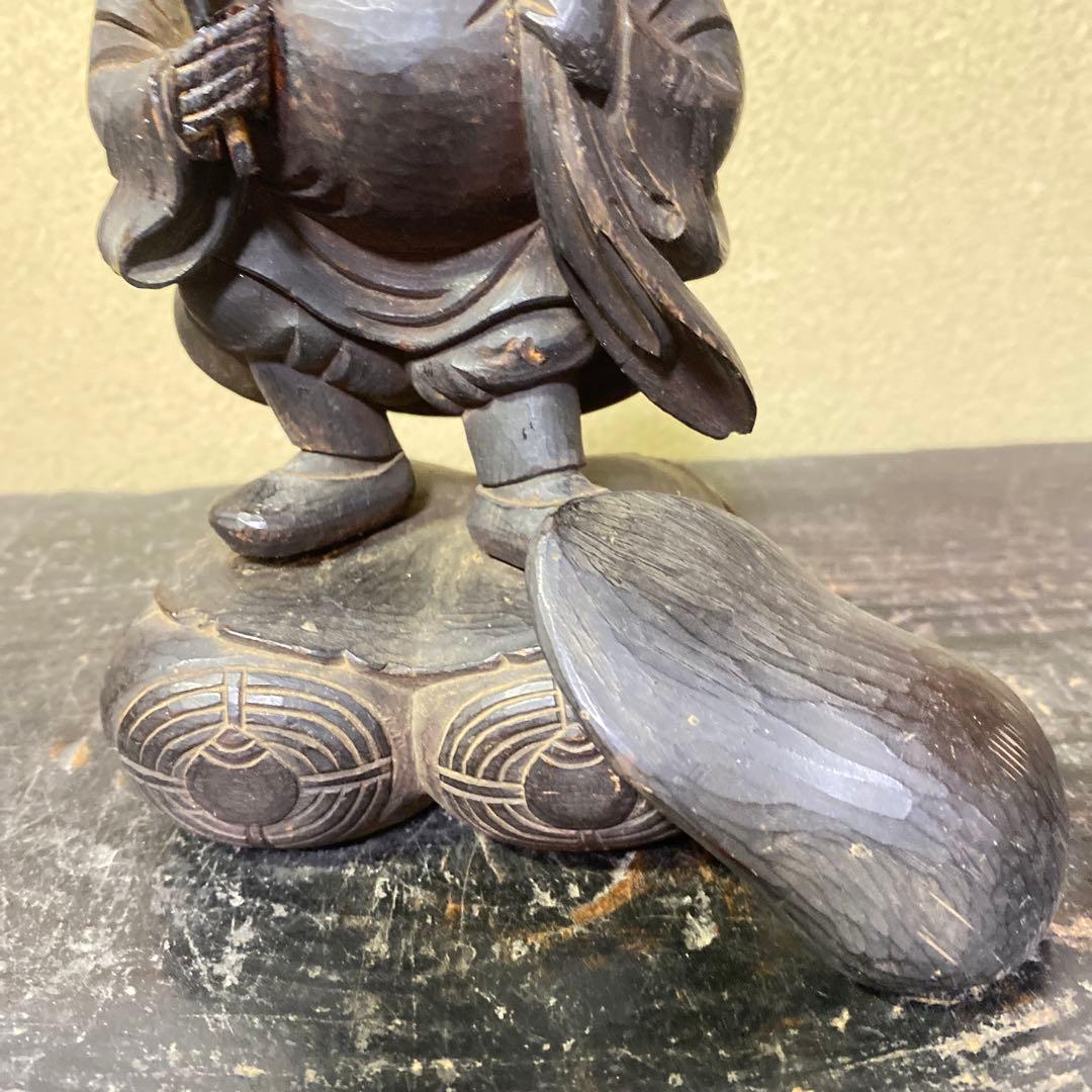 隠れキリシタン大黒天木彫