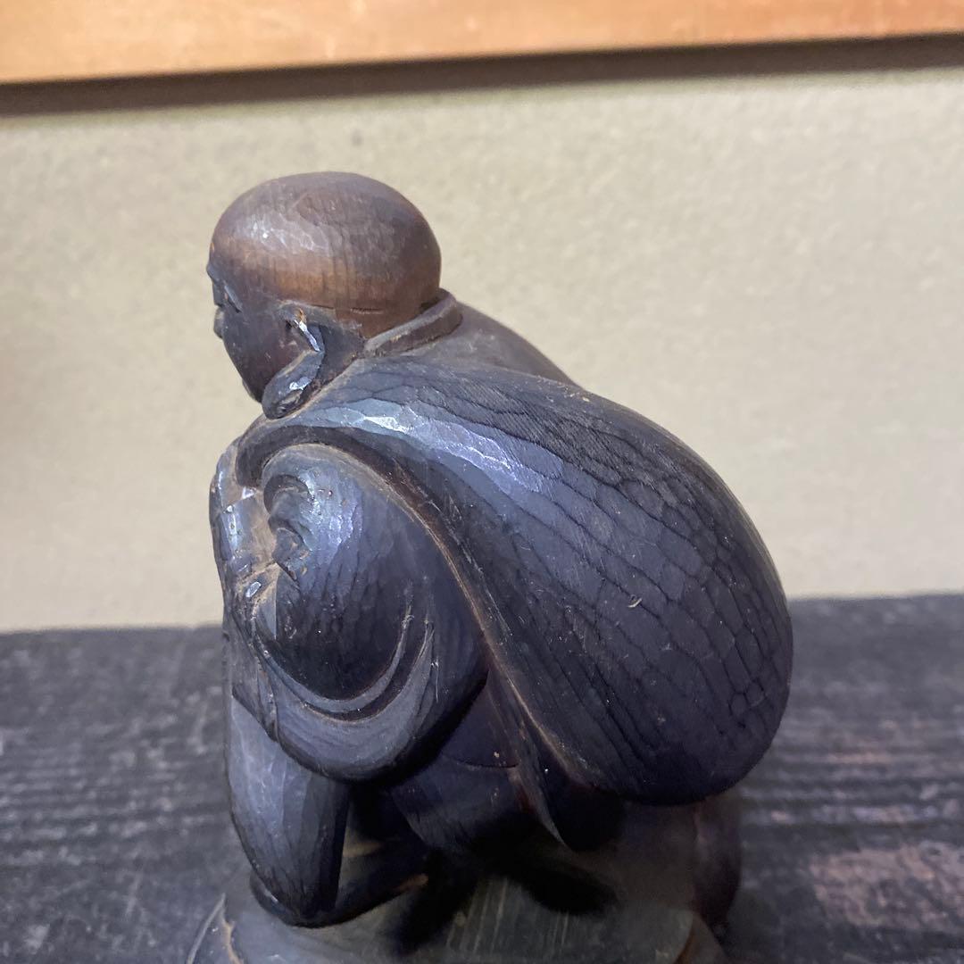 隠れキリシタン大黒天木彫