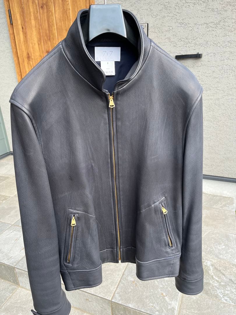 【新品】seven by seven セブンバイセブン レザージャケット M
