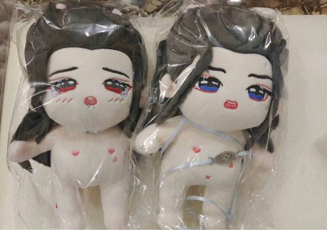 忘羡ぬいぐるみ20cm ペア　　蓝忘机 魏无羡　魔道祖师 陈情令