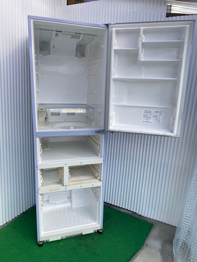 882ナショナル(パナソニック) 401L 5ドア冷蔵庫 レトロ おしゃれ 国産