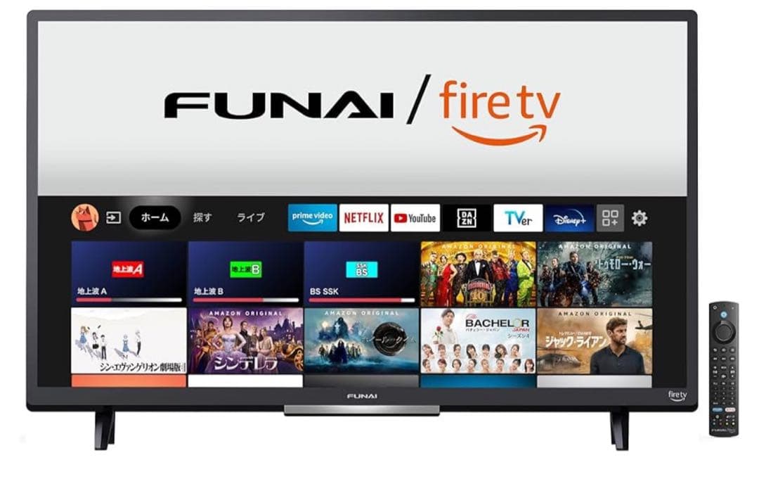 テレビ FUNAI Fire TV 32V FL-32HF140