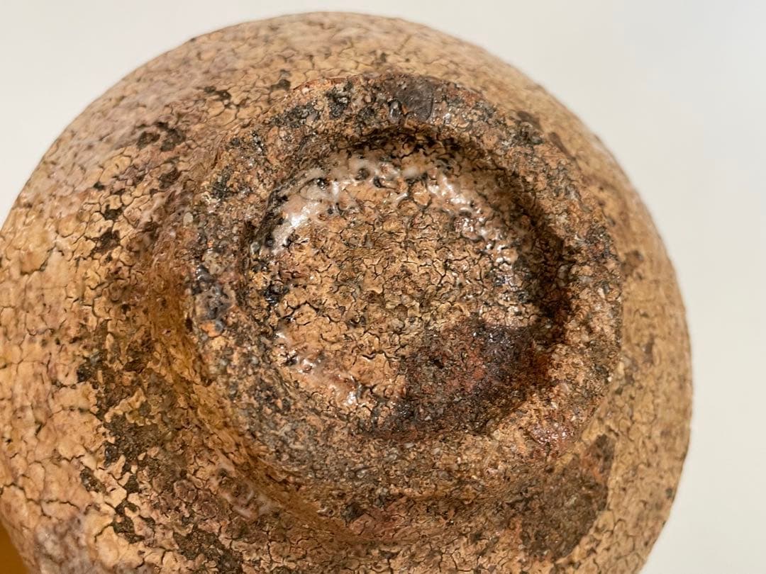 陶芸家　作家物　宇田川聖谷　萩茶碗　萩焼　茶碗　抹茶碗　共箱