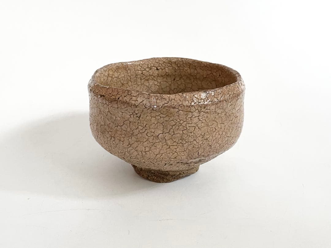 陶芸家　作家物　宇田川聖谷　萩茶碗　萩焼　茶碗　抹茶碗　共箱