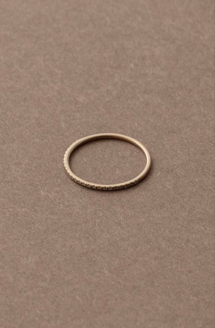 ete K18RBG ダイヤモンドリングスキニー