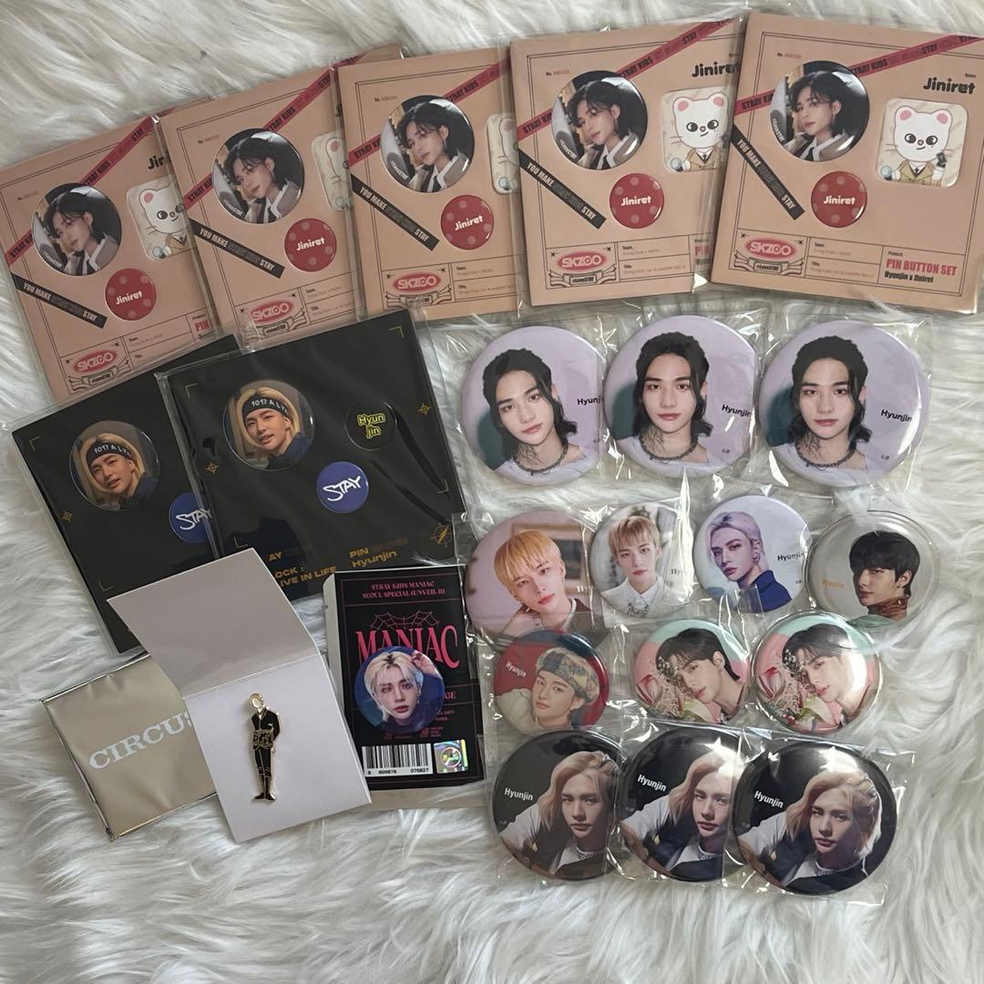 ヒョンジン　缶バッジ 22個セット CIRCUS