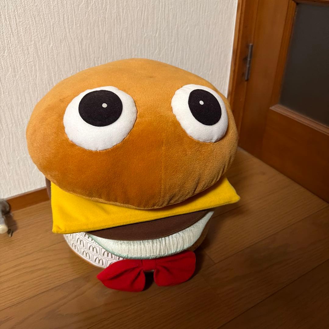 レア！！マクドナルド　非売品　ハンバーガーぬいぐるみ