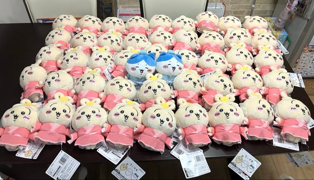 ちいかわ 七夕ぬいぐるみ まとめ売り うさぎ ハチワレ