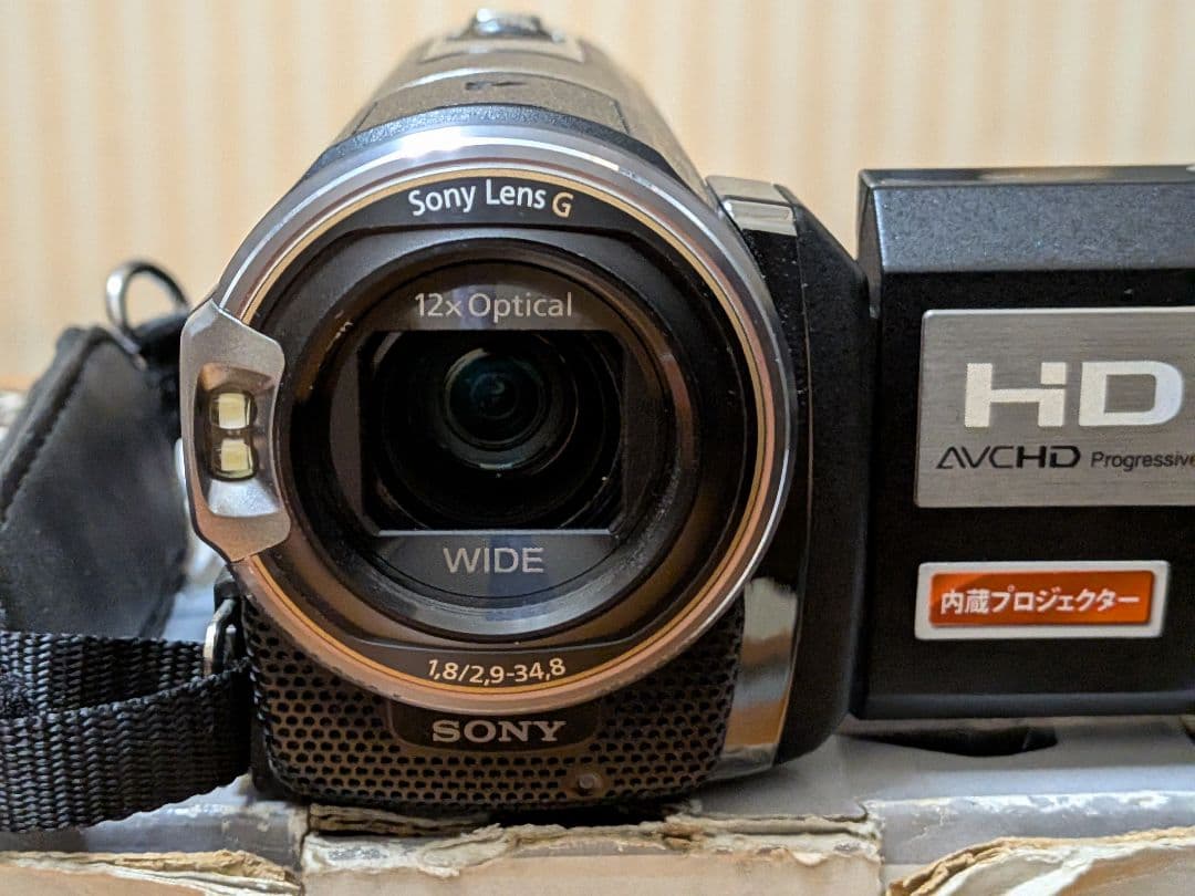 Sony HDR-PJ590V ビデオカメラ