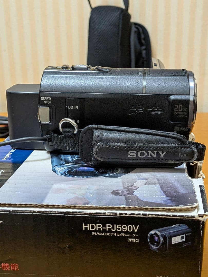 Sony HDR-PJ590V ビデオカメラ