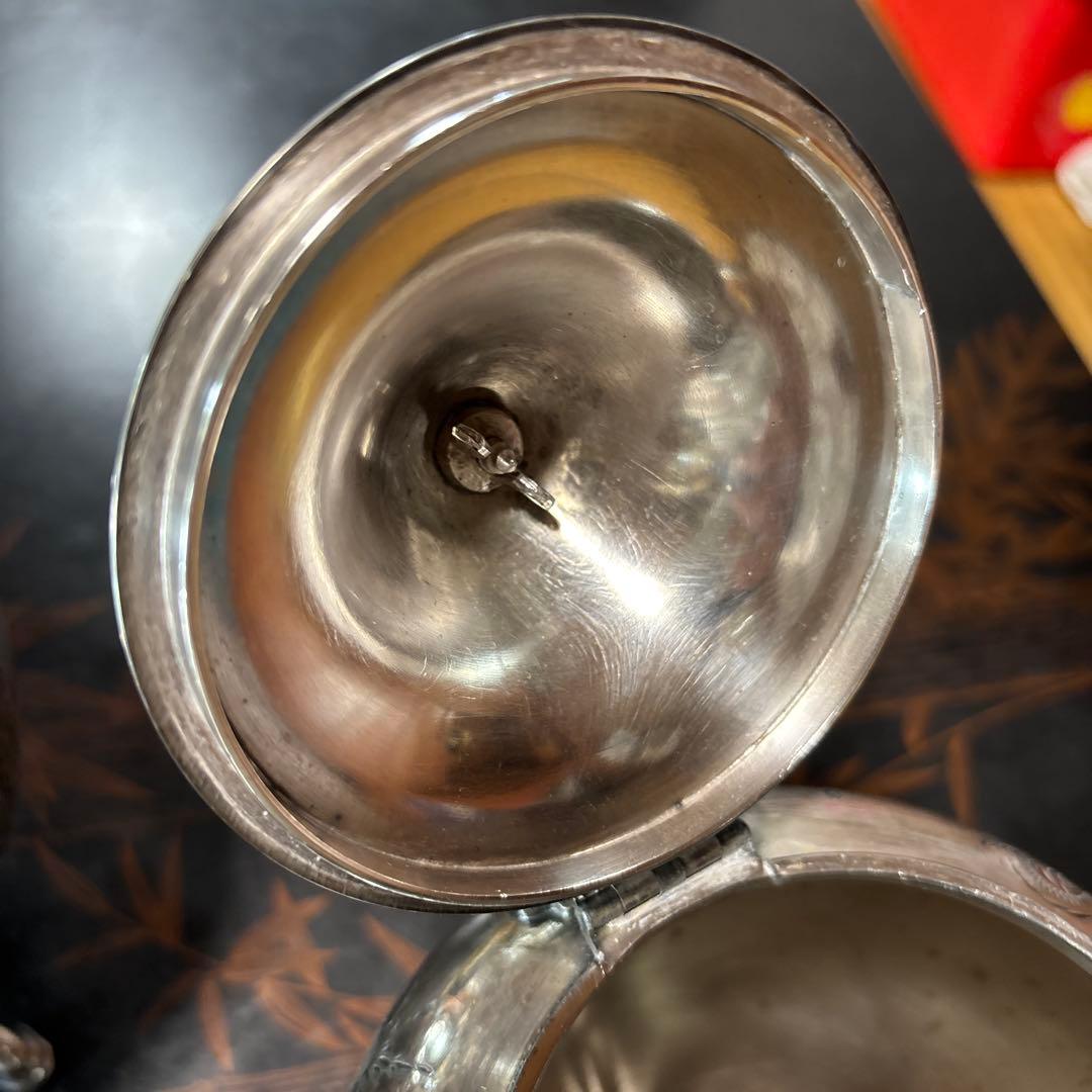 銀メッキ ティーポット