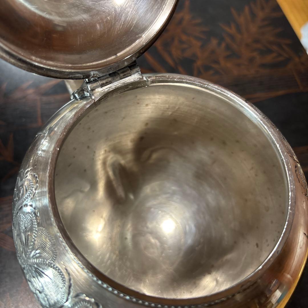 銀メッキ ティーポット